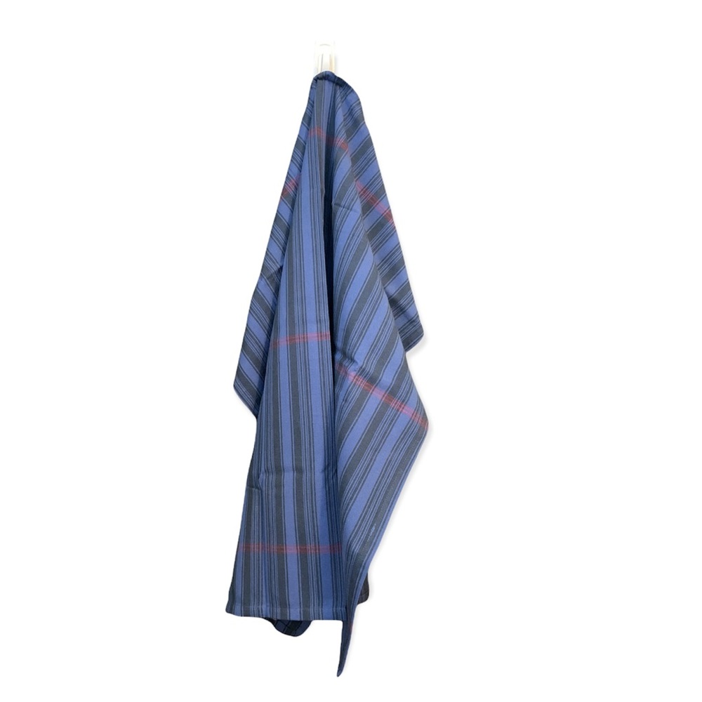 (217) Levi’s Blue and Red Striped Flour Sack Towel